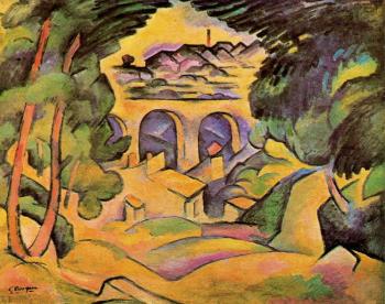 Georges Braque : El viaducto de L'Estaque